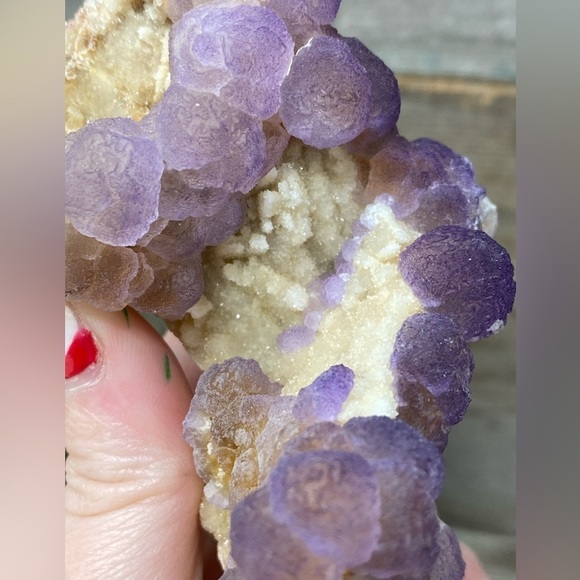 RAW Purple Grape Agate Specimen - Picture 5 of 6